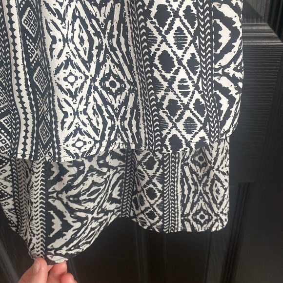 AEO • Tribal Print Ruffle Tank • Size M - Picture 3 of 6